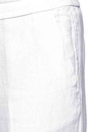 Detail View - Click To Enlarge - JAMES PERSE - Banded cuff linen pants