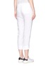 Back View - Click To Enlarge - JAMES PERSE - Banded cuff linen pants