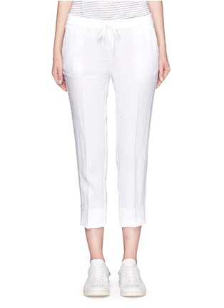 Main View - Click To Enlarge - JAMES PERSE - Banded cuff linen pants