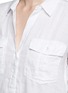 Detail View - Click To Enlarge - JAMES PERSE - Pocket button-up canvas linen shirt