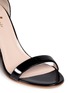 Detail View - Click To Enlarge - KATE SPADE - 'Idelle' floral cutout heel patent leather sandals