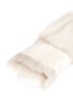 Detail View - Click To Enlarge - KARL DONOGHUE - Reversible Toscana lambskin shearling fingerless gloves