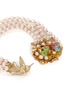 Detail View - Click To Enlarge - MIRIAM HASKELL - Bird bouquet multi strand glass pearl bracelet