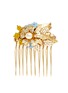 Main View - Click To Enlarge - MIRIAM HASKELL - Swarovski crystal glass pearl bouquet hair comb