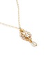 Detail View - Click To Enlarge - MIRIAM HASKELL - Swarovski crystal glass pearl pendant necklace