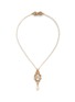Main View - Click To Enlarge - MIRIAM HASKELL - Swarovski crystal glass pearl pendant necklace