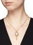 Figure View - Click To Enlarge - MIRIAM HASKELL - Swarovski crystal glass pearl pendant necklace