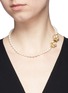 Figure View - Click To Enlarge - MIRIAM HASKELL - Swarovski crystal glass pearl choker necklace