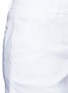 Detail View - Click To Enlarge - DKNY - Stretch linen tailored bermuda shorts