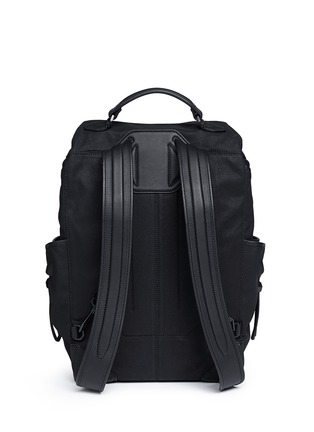 Back View - Click To Enlarge - ALEXANDER WANG - 'Wallie' rubberised canvas backpack