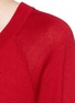 Detail View - Click To Enlarge - ALEXANDER WANG - High-low hem wool sweater