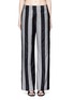 Main View - Click To Enlarge - ALEXANDER WANG - Micro houndstooth stripe wool pants