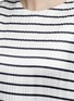 Detail View - Click To Enlarge - ALEXANDER WANG - Sailor stripe plissé pleat tank dress