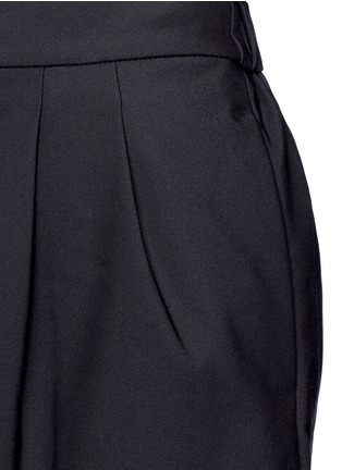Detail View - Click To Enlarge - 3.1 PHILLIP LIM - Cotton blend pleated shorts