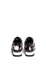Back View - Click To Enlarge - TORY BURCH - Orchard print sateen sneakers