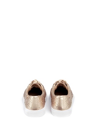 Back View - Click To Enlarge - TORY BURCH - 'Marion' quilted leather sneakers