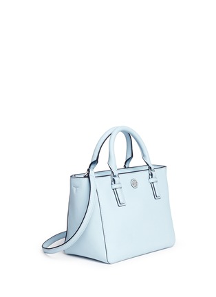 Front View - Click To Enlarge - TORY BURCH - 'Robinson' mini leather tote