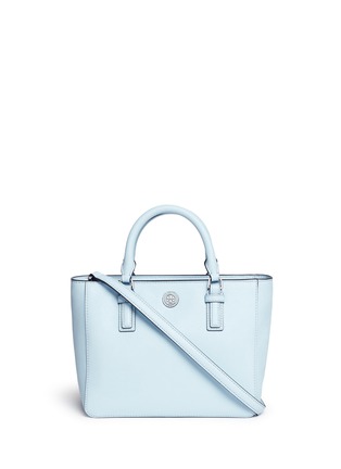 Main View - Click To Enlarge - TORY BURCH - 'Robinson' mini leather tote