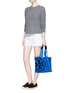 Figure View - Click To Enlarge - TORY BURCH - 'Penn' quilted small zip tote