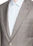 Detail View - Click To Enlarge - ISAIA - 'Gregory' tartan plaid Aquaspider wool suit
