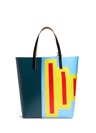 Back View - Click To Enlarge - MARNI - x Jack Davidson 'Shopping Bag' PVC tote