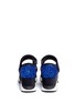 Back View - Click To Enlarge - MARNI - strap coarse glitter mesh flatform sandals