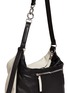 Detail View - Click To Enlarge - MARNI - 'Zaino' slouchy leather three-way satchel backpack