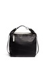Back View - Click To Enlarge - MARNI - 'Zaino' slouchy leather three-way satchel backpack