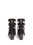 Back View - Click To Enlarge - JIMMY CHOO - 'Myriad 65' jewelled elastic gladiator sandals