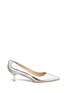 Main View - Click To Enlarge - JIMMY CHOO - 'Aza' mirror leather pumps