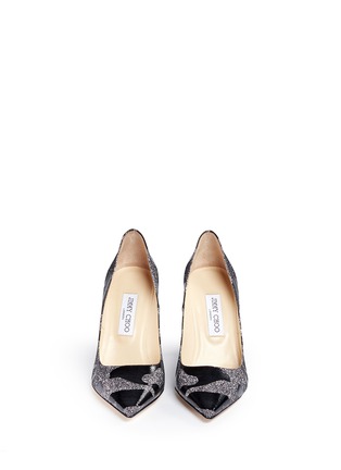 Front View - Click To Enlarge - JIMMY CHOO - 'Abel' Camo Leo coated patent leather pumps