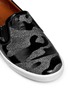 Detail View - Click To Enlarge - JIMMY CHOO - 'Demi' camouflage patent leather skate slip-ons
