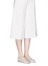 Figure View - Click To Enlarge - JIMMY CHOO - 'Attila' woven skimmer flats