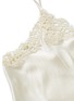 Detail View - Click To Enlarge - LA PERLA - 'Petit Macramé' lace silk satin dress slip