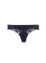 Main View - Click To Enlarge - LA PERLA - 'Whisper' lace pleat thong