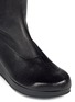 Detail View - Click To Enlarge - CLERGERIE - 'Nee' stretch leather knee high platform boots