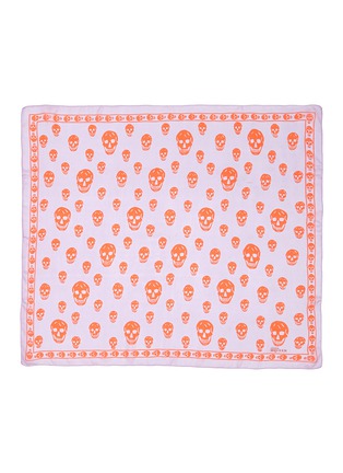 Main View - Click To Enlarge - ALEXANDER MCQUEEN - Classic skull silk chiffon scarf