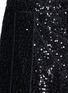 Detail View - Click To Enlarge - VICTORIA BECKHAM - Sequin appliqué panelled mesh skirt