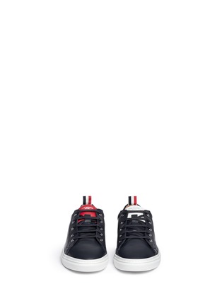 Figure View - Click To Enlarge - THOM BROWNE  - 'Classic' leather sneakers