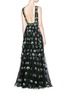 Figure View - Click To Enlarge - VALENTINO GARAVANI - 'Primavera' floral embroidery tulle gown