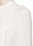 Detail View - Click To Enlarge - VALENTINO GARAVANI - Mirror embroidery silk georgette dress
