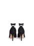 Back View - Click To Enlarge - KATE SPADE - 'Logan' cat flap suede pumps