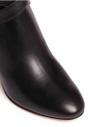 Detail View - Click To Enlarge - CHLOÉ - Elastic back leather boots
