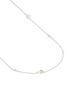 Detail View - Click To Enlarge - EDDIE BORGO - '7 Station Trinity' crystal pavé pearl necklace
