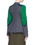 Back View - Click To Enlarge - SACAI - Flare back chunky mix knit cardigan
