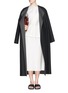 Figure View - Click To Enlarge - THE ROW - 'Augustus' wool melton belted wrap coat