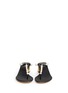 Figure View - Click To Enlarge - RENÉ CAOVILLA - Faux pearl crystal T-strap sandals