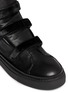 Detail View - Click To Enlarge - ANN DEMEULEMEESTER - Pony hair strap leather sneakers