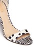Detail View - Click To Enlarge - REED KRAKOFF - Snakeskin leather ankle wrap sandals