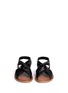 Figure View - Click To Enlarge - 10 CROSBY DEREK LAM - 'Pell' twist strap leather flat sandals